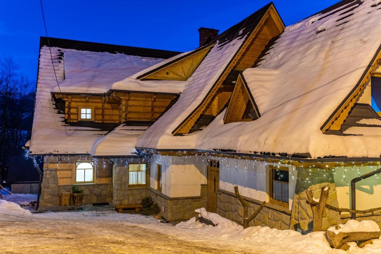 Apartamenty Willa Olsza Wood House & Mountain View & Sauna Zakopane Exterior foto