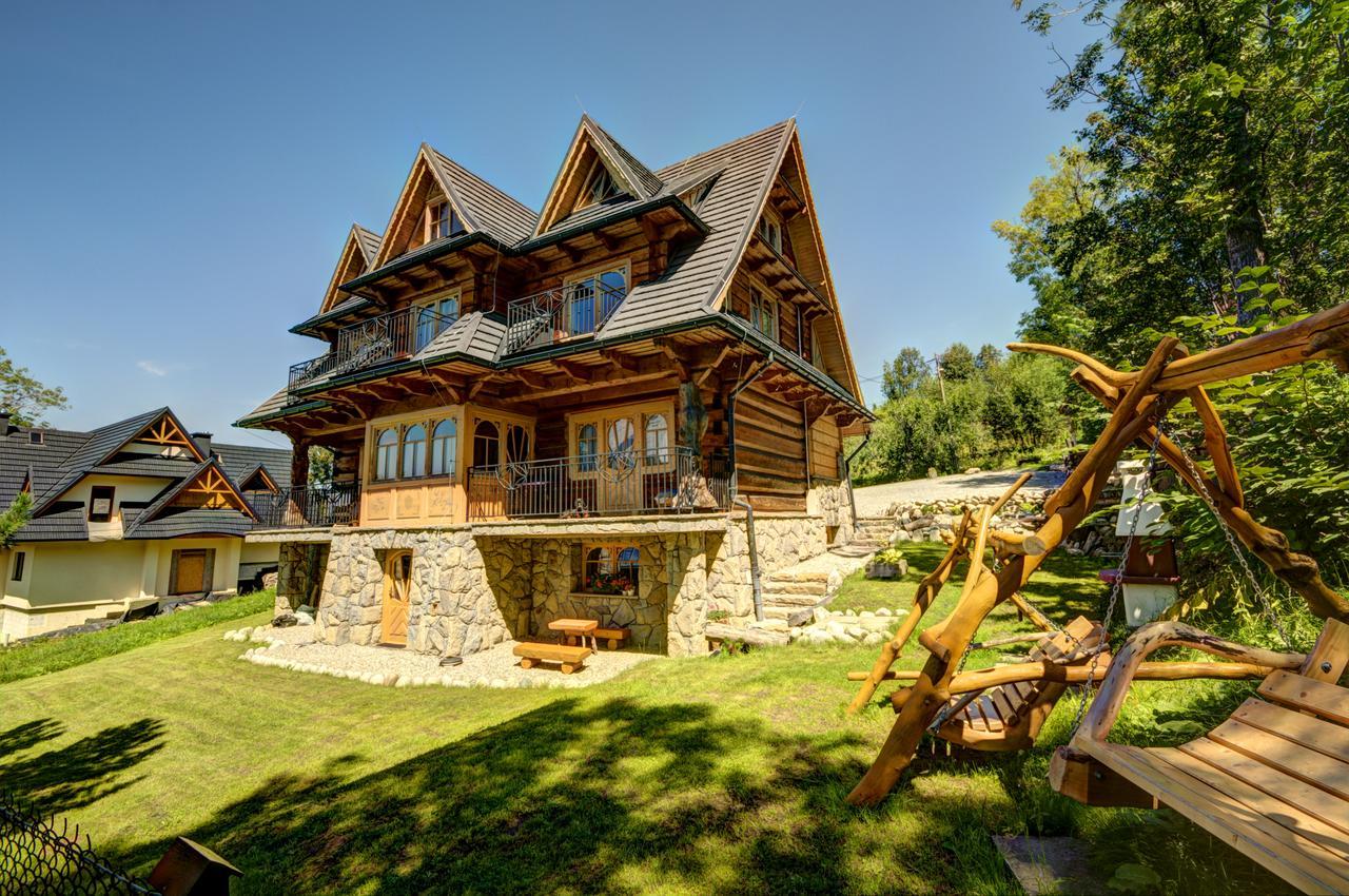 Apartamenty Willa Olsza Wood House & Mountain View & Sauna Zakopane Exterior foto